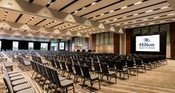 Spacious Large Conference Room with Projector Screen