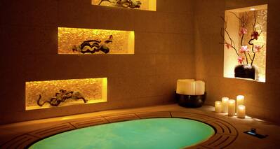 Spa with Hot Tub Area