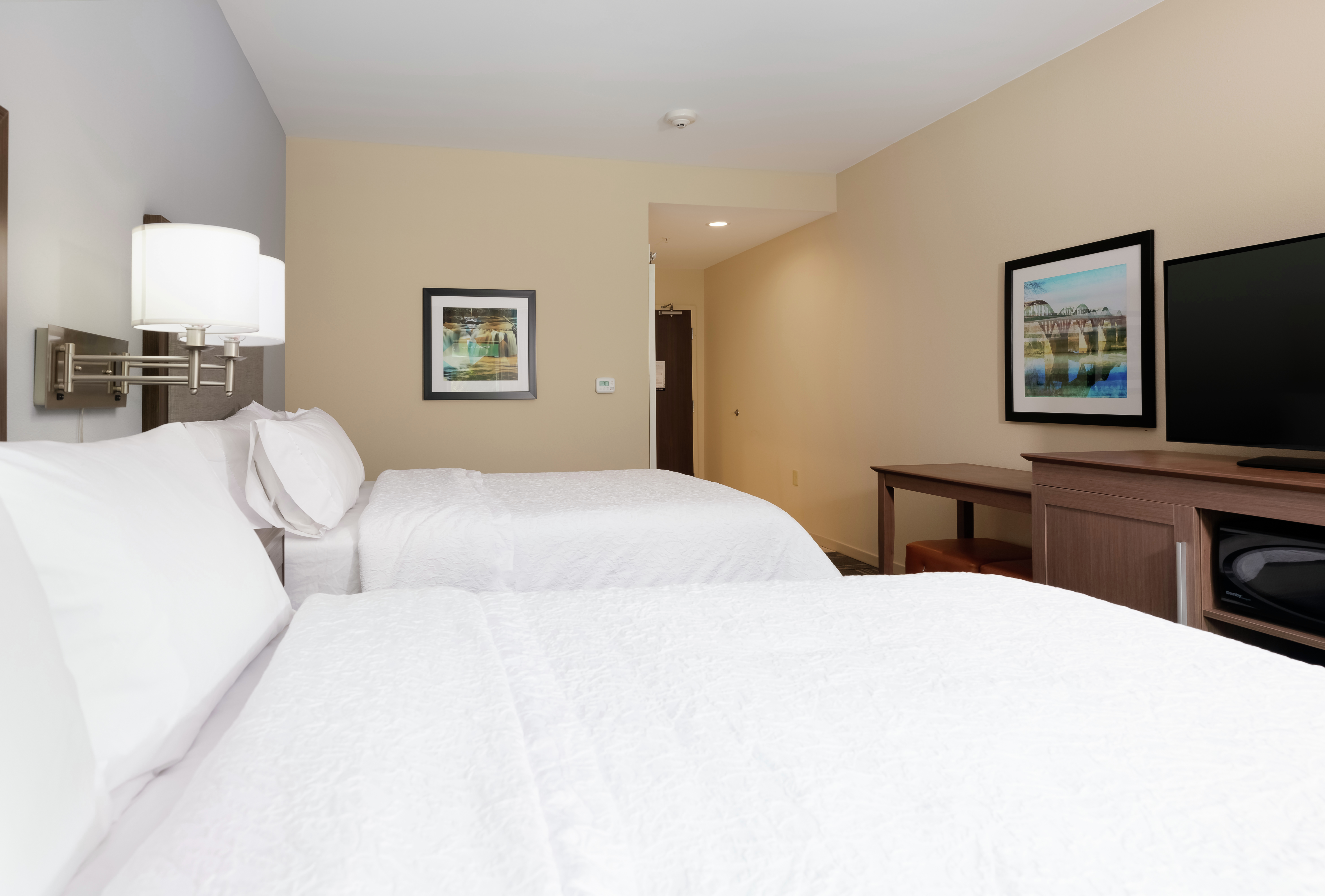 Accessible Guest Room with Queen Beds and HDTV