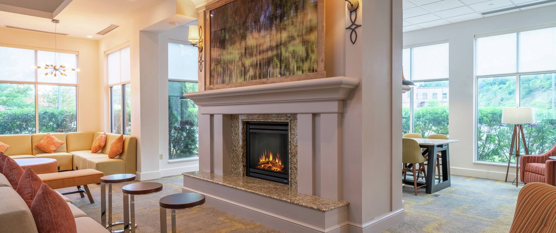 The Lobby Fireplace