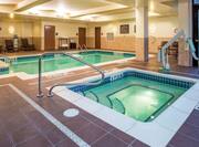 Hotel Indoor Pool And Whirlpool