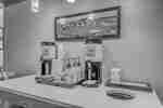 coffee station in lobby