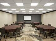 Meeting Room With Round Tables