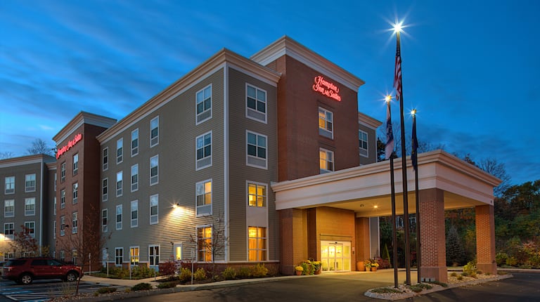 Hotel Exterior at night