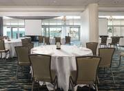 Ballroom Set up with Round Tables