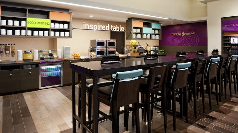 Inspired Table Breakfast Buffet And Dining Area