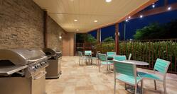 Outdoor Patio with BBQ Grills