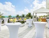 Rooftop Set for Reception