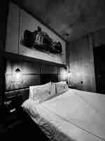 メルセデスベンツスイートのベッドルーム