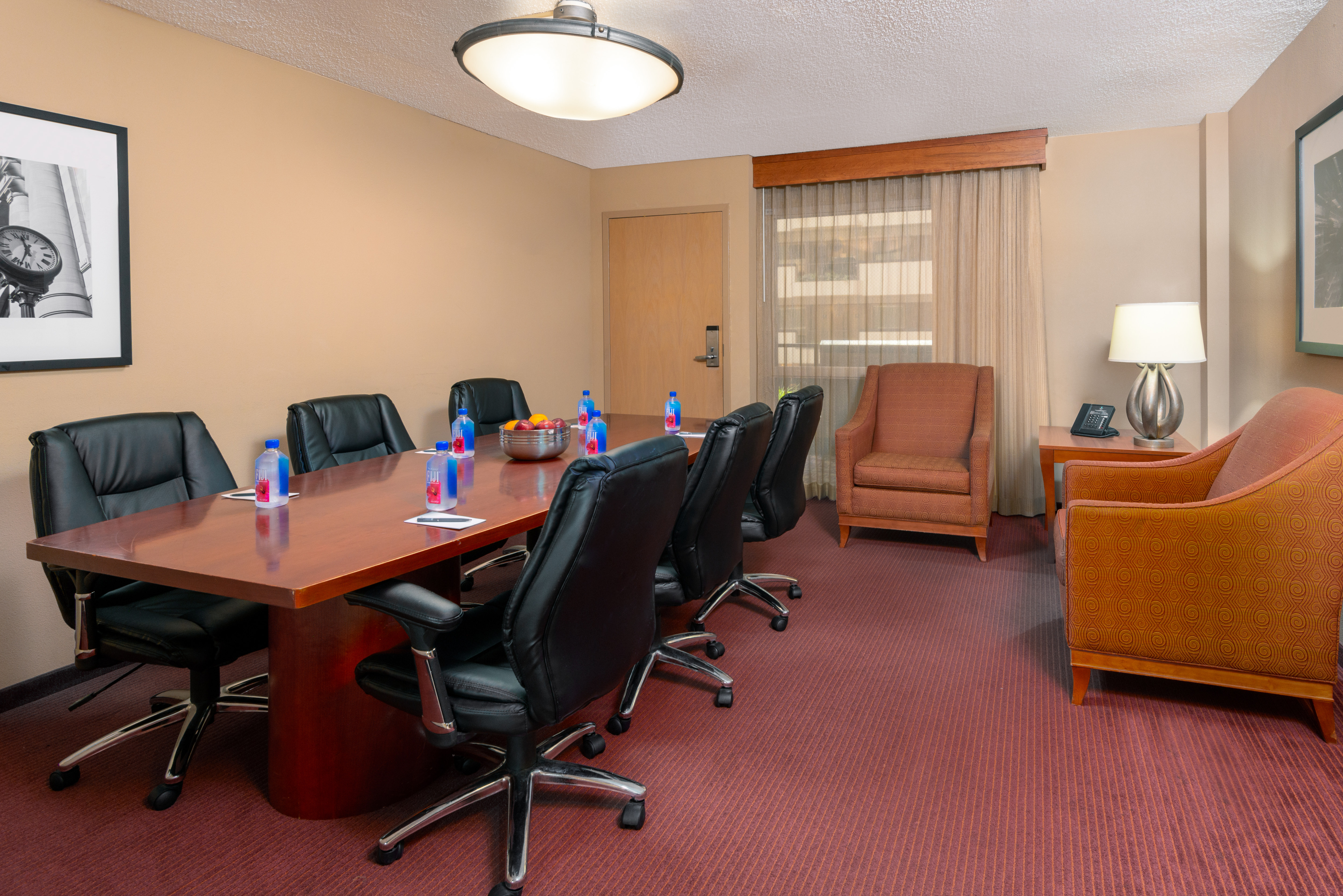 suite with boardroom table