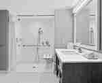 Accessible Bathroom With Roll In Shower
