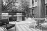 Outdoor Patio With BBQ Grill