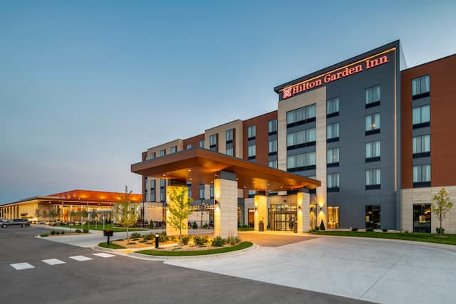 Hotel exterior with entrance