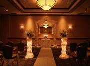 Hotel Ballroom Wedding Ceremony Set Up