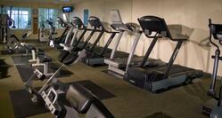 Fitness Center - Treadmills, Weight Machines
