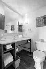 Koupelna pro hosty, toaletní prostor