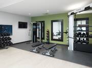 Fitness Center with Weights
