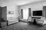 Suite - Zona soggiorno con TV