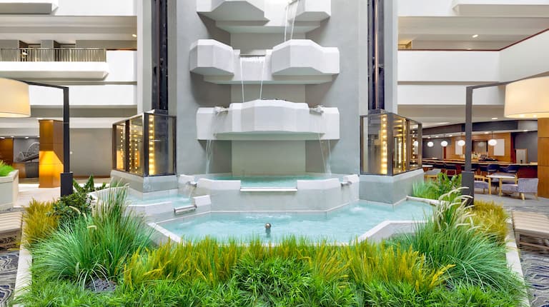 Lobby Atrium Water Structure 
