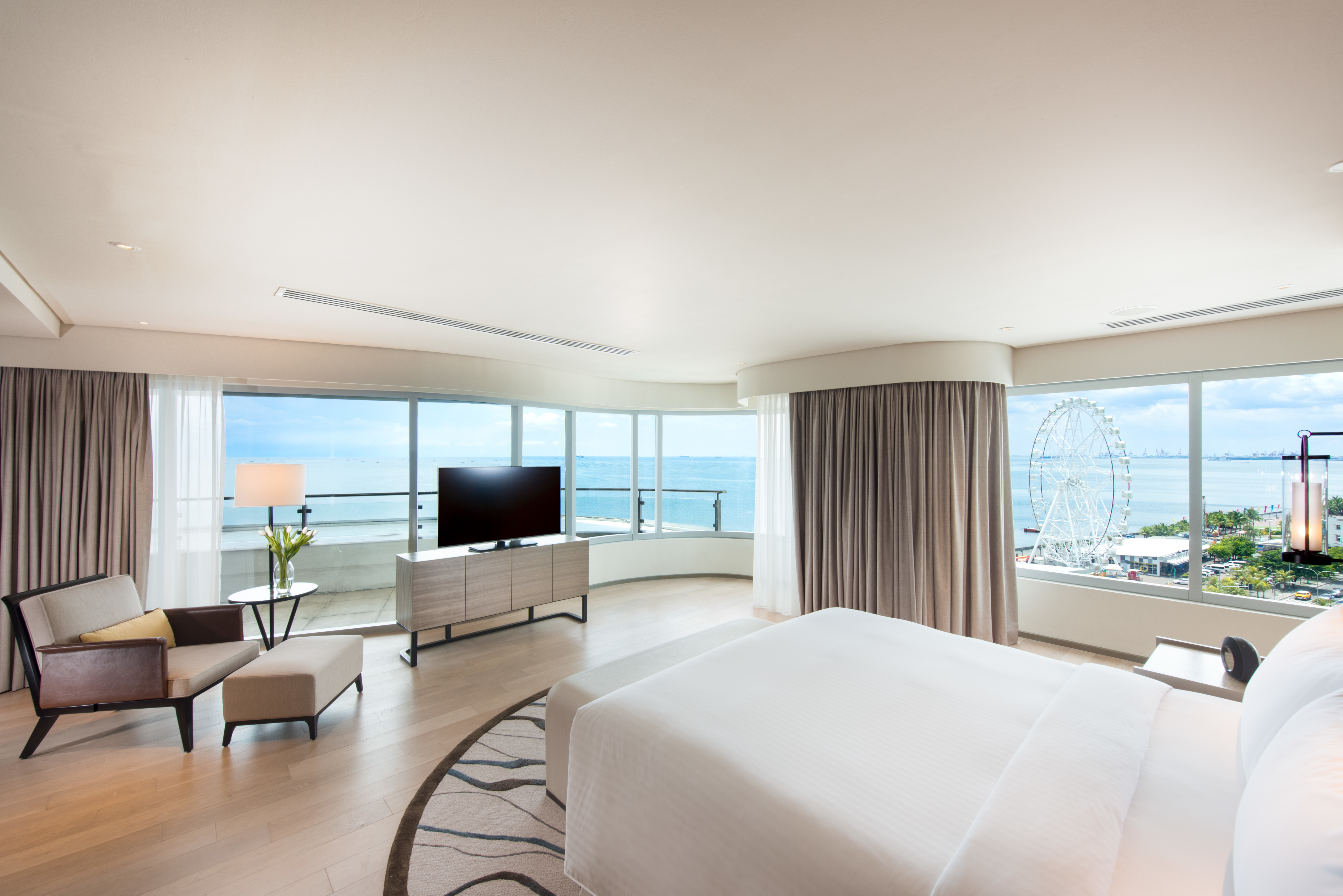 Conrad Manila Hotel, Philippines - Two bedroom Ambassador Suite King Bay View 