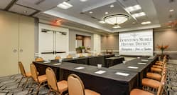 Bienville Meeting Room with U-shape Tables