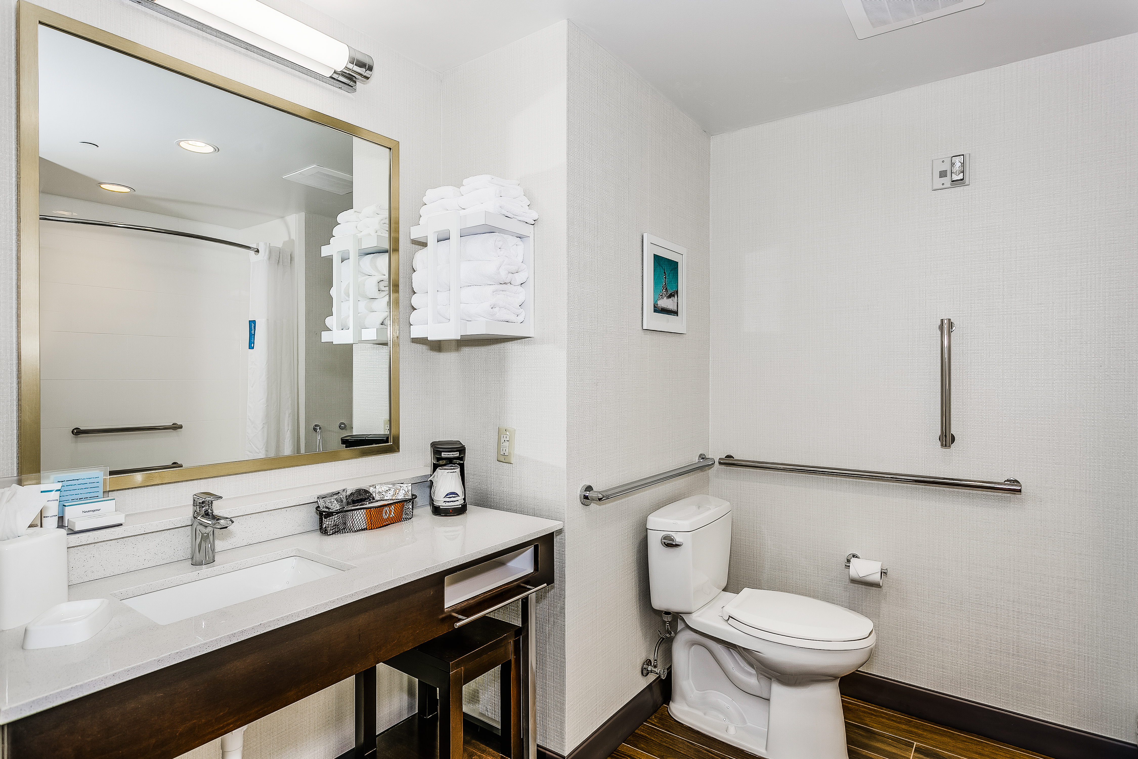 Accessible Bathroom Vanity Area