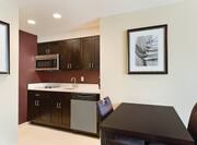 Suite Kitchen Area with Full Size Appliances