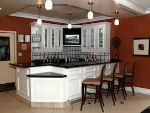Bar and Restaurant Area with Seating 