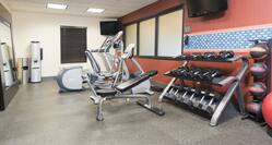 Fitness Center with Weight Bench, Dumbbell Rack and Cardio Equipment