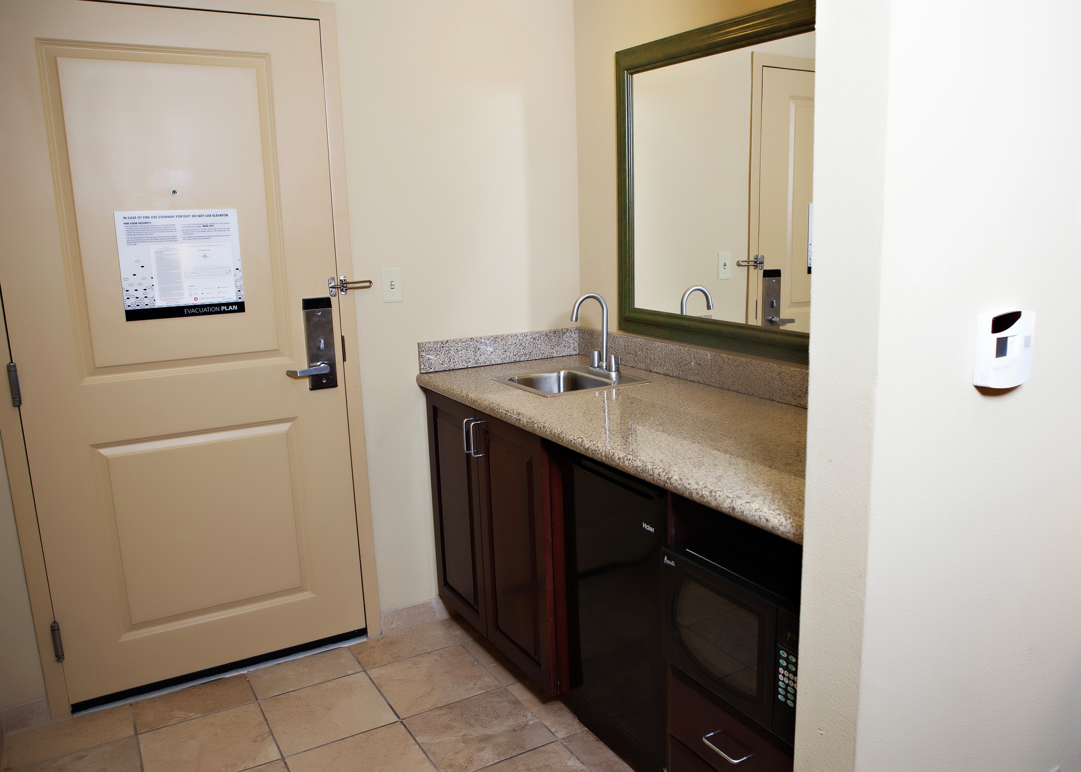 Guest Room Kitchenette with Sink