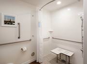 Accessible Guestroom Bathroom With Roll In Shower