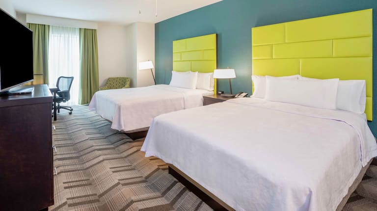 听力无障碍一张特大床两张大床套房