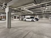 Convenient underground parking garage for guests.