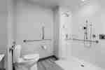 Accessible Bathroom With Roll In Shower