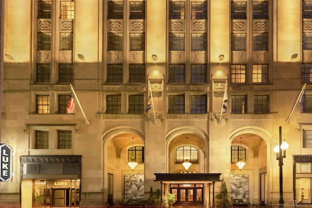 Hotel Exterior Entrance