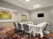 Azalea Meeting Room with U-Shaped Conference Table
