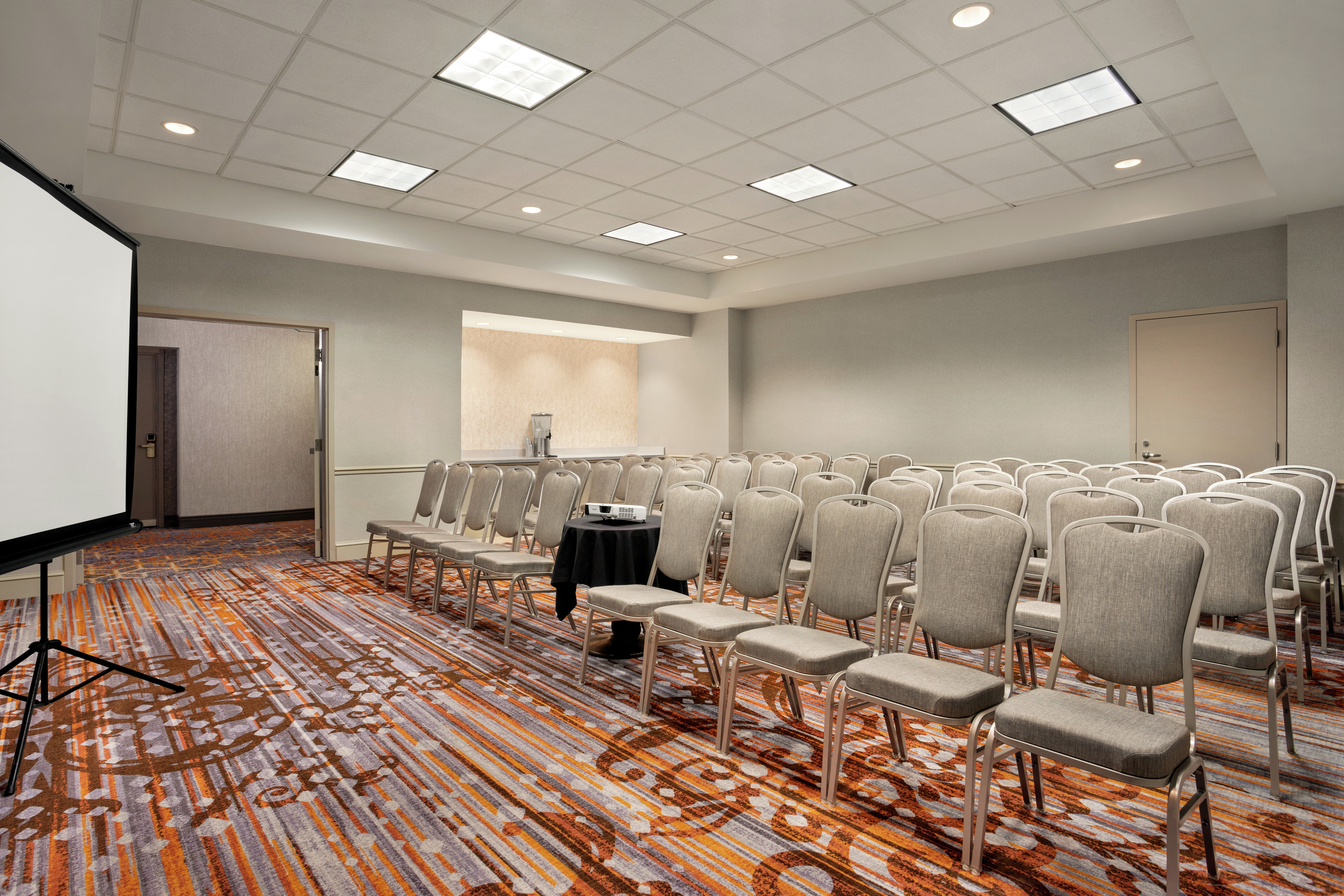 Bourbon Meeting Room with Theater Setup