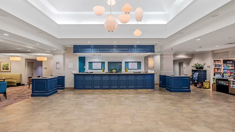 Lobby With Front Desk 