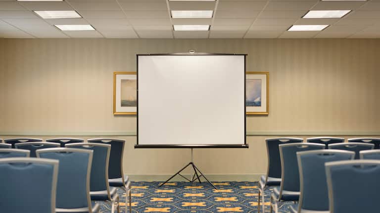 Meeting Room with Media Screen