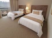 Two Beds in Hotel Suite
