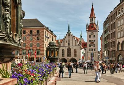 Marienplatz and Old City Hall