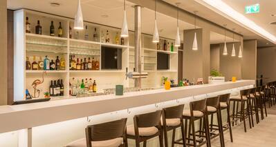 Hotel Bar with Counter Seating