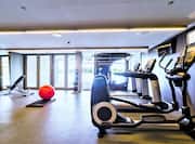 Fitness Center with running machines