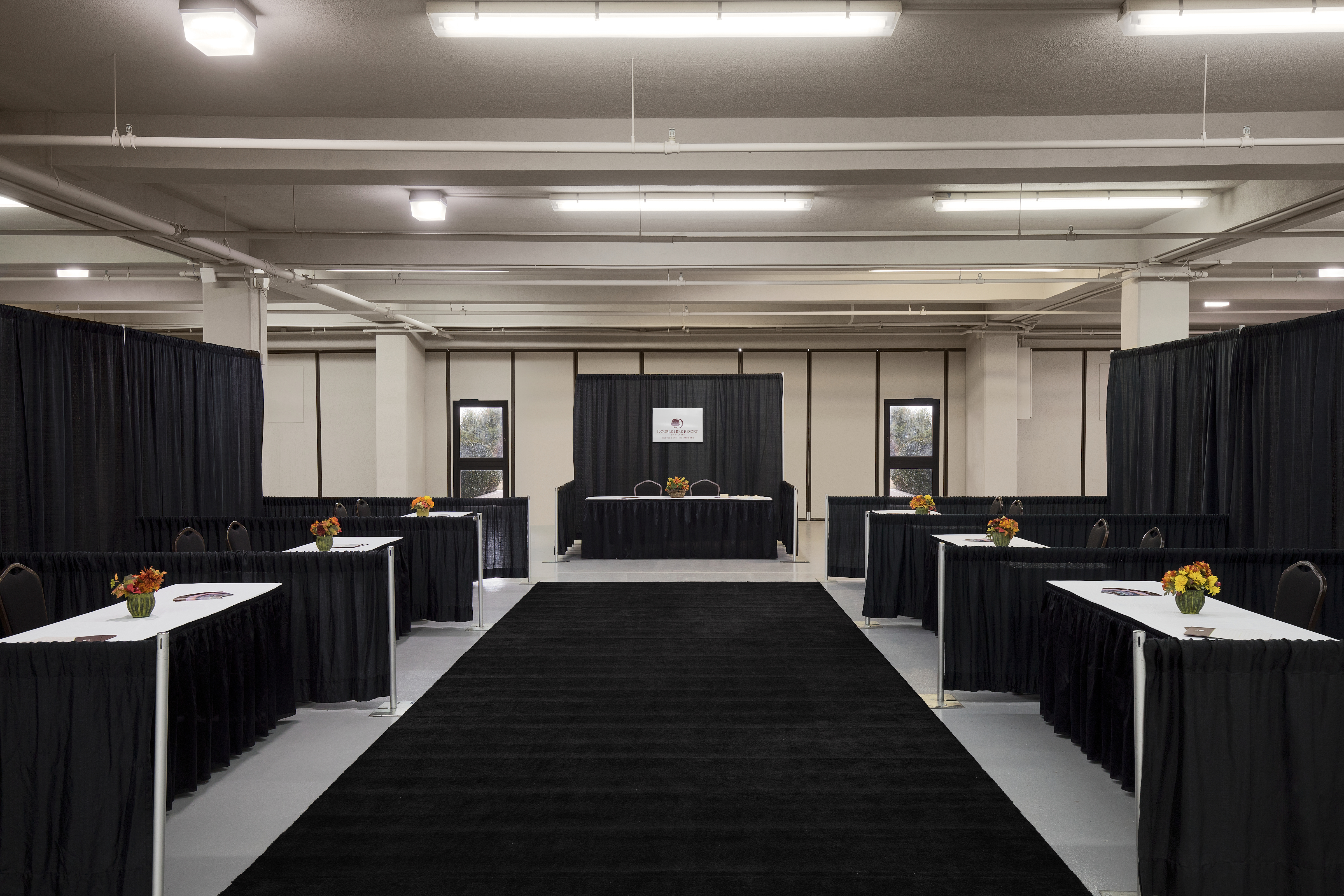 Tradeshow Area with Booths