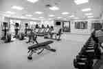 Cardio equipment and hand weights availble