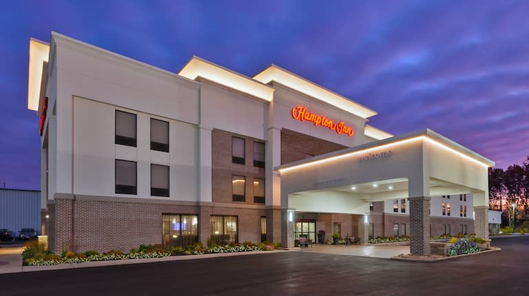 Hotel exterior with entrance