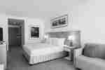 guest rom, 1 queen bed, sofa
