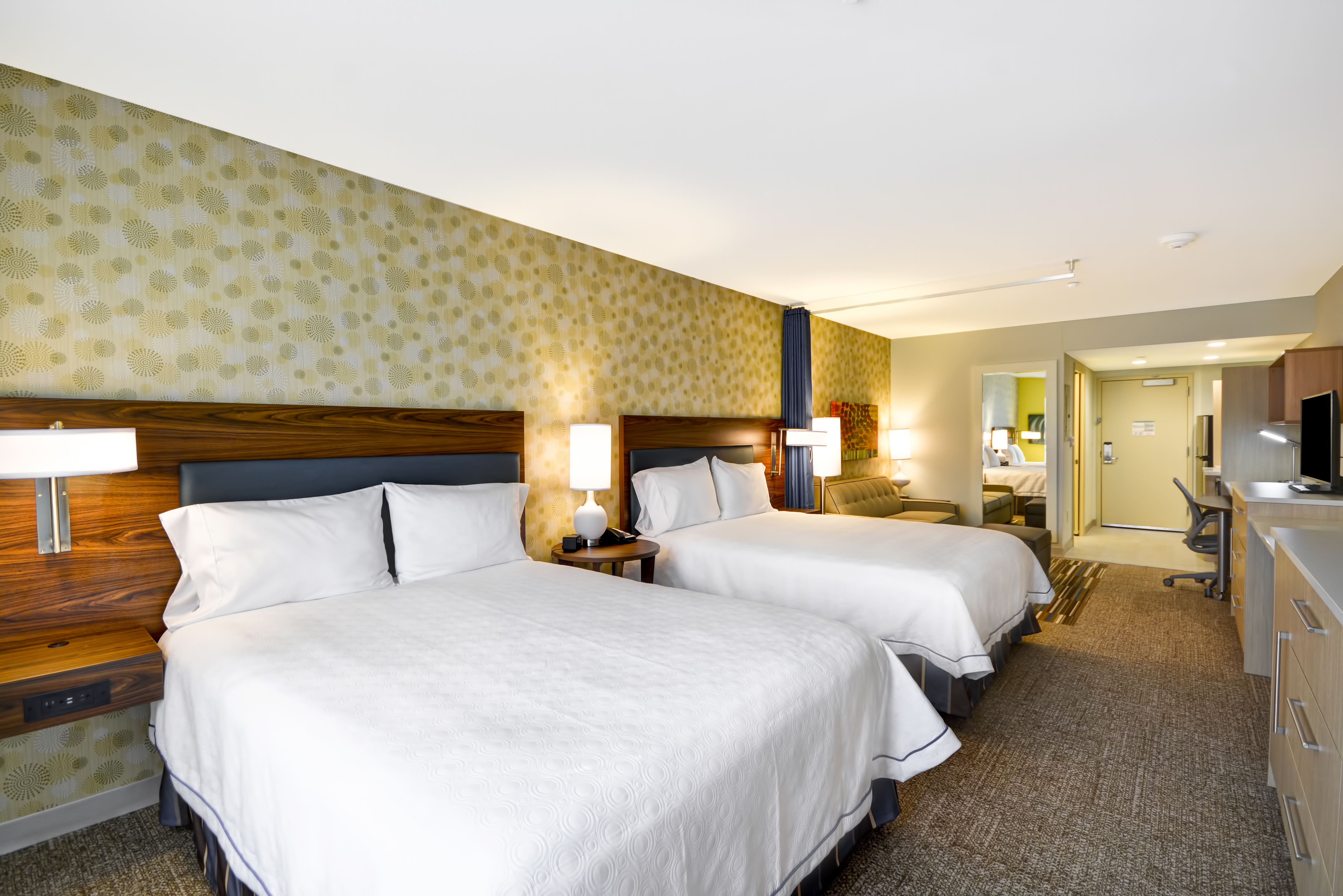 Home2 Suites by Hilton Opelika Auburn Hotel, AL - 2 Queen Studio Beds