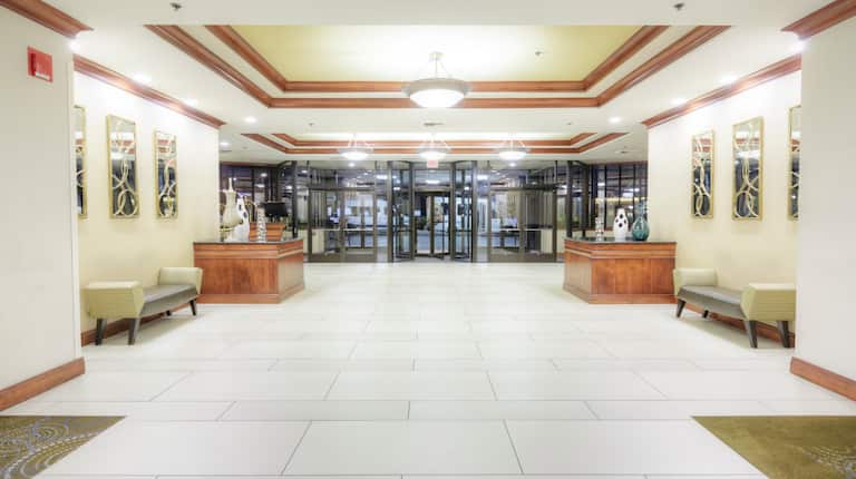 Lobby entrance