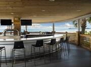 Wet Whistle Bar with View of the Beach